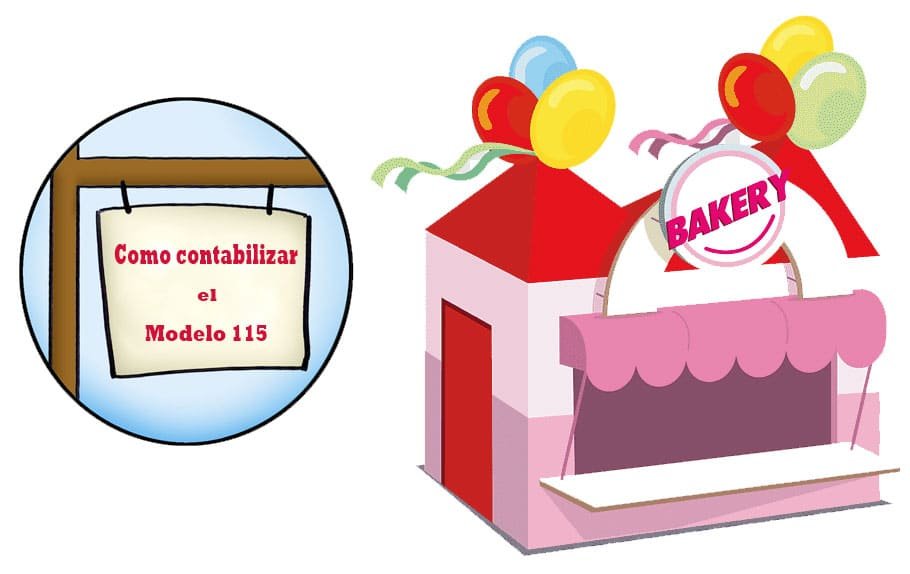 contabilizar modelo 115