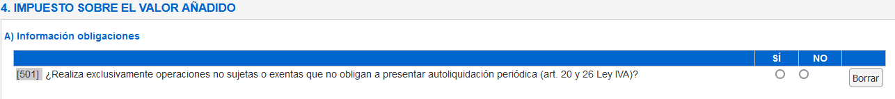 rellenar el modelo 037 alta